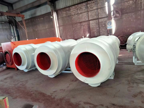 華礦集團一批礦用除塵風機發(fā)往江蘇